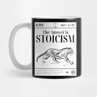 Aesthetics Stoicism Design Mug